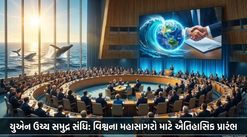 વિશ્વના મહાસાગરો માટે ઐતિહાસિક સવાર: યુએન ઉચ્ચ સમુદ્ર સંધિના અમલીકરણનો પ્રારંભ | UN High Seas Treaty Implementation Begins