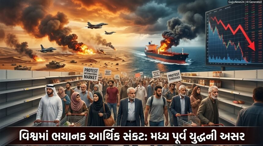 વિશ્વમાં ભયાનક આર્થિક સંકટ: મધ્ય પૂર્વ યુદ્ધથી ઊર્જા અને ખાદ્ય પદાર્થોના ભાવ આસમાને – Global Economic Crisis Grips World
