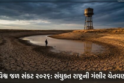 વિશ્વ જળ સંકટ ૨૦૨૬: સંયુક્ત રાષ્ટ્રની ગંભીર ચેતવણી, ધરતી પર જીવનનો ભવિષ્યનો પડકાર | World Water Crisis 2026: UN's Grave Warning