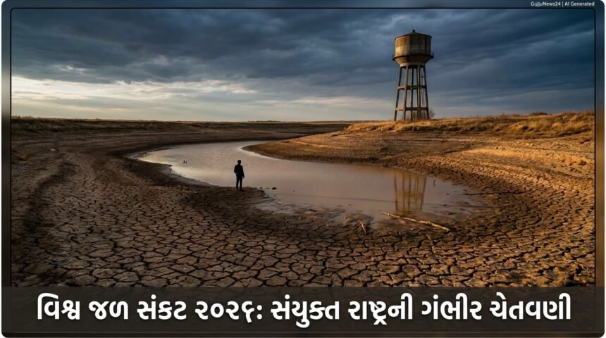 વિશ્વ જળ સંકટ ૨૦૨૬: સંયુક્ત રાષ્ટ્રની ગંભીર ચેતવણી, ધરતી પર જીવનનો ભવિષ્યનો પડકાર | World Water Crisis 2026: UN's Grave Warning