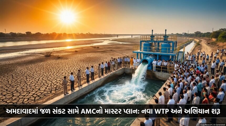 અમદાવાદમાં ઉનાળાની જળ સમસ્યા સામે AMCનો માસ્ટર પ્લાન: નવા WTP અને જળ સંરક્ષણ અભિયાનનો પ્રારંભ | Ahmedabad Water Crisis Master Plan