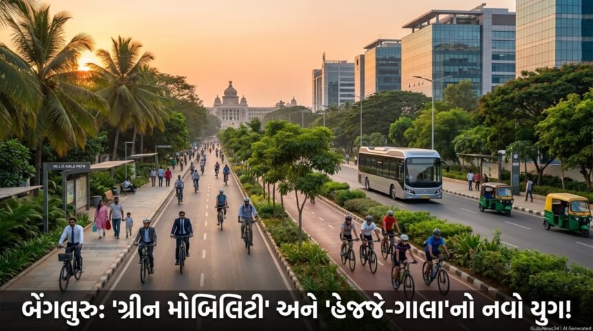 બેંગલુરુમાં 'ગ્રીન મોબિલિટી ક્રાંતિ': પગપાળા અને સાયકલિંગ માટે 'હેજ્જે-ગાલા' અભિયાનનો ધમધમાટ | Bengaluru Green Mobility Revolution