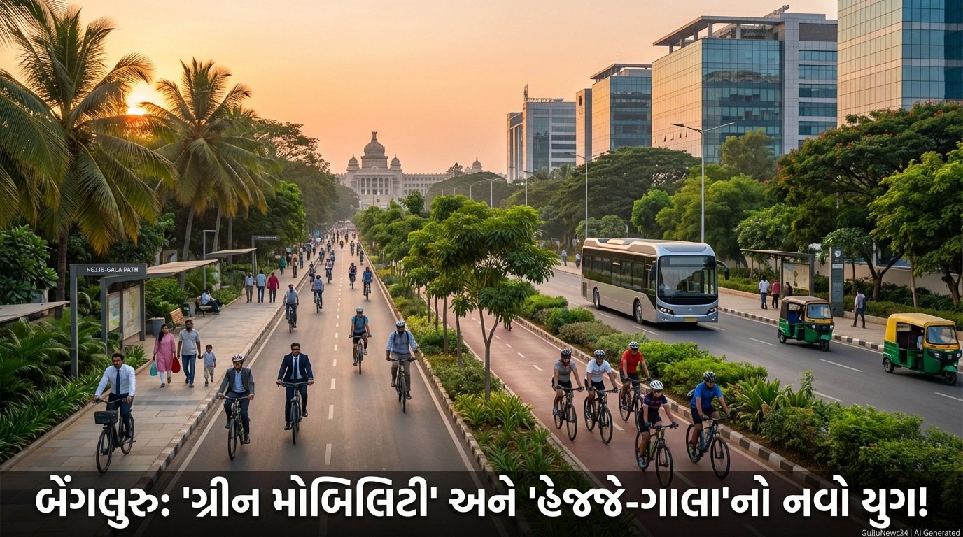 બેંગલુરુમાં 'ગ્રીન મોબિલિટી ક્રાંતિ': પગપાળા અને સાયકલિંગ માટે 'હેજ્જે-ગાલા' અભિયાનનો ધમધમાટ | Bengaluru Green Mobility Revolution