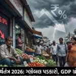 ભારતીય અર્થતંત્ર 2026: ગ્લોબલ પડકારો વચ્ચે GDP ગ્રોથમાં ઘટાડો અને મોંઘવારીનો ભડકો | India Economic Outlook