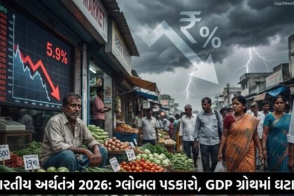 ભારતીય અર્થતંત્ર 2026: ગ્લોબલ પડકારો વચ્ચે GDP ગ્રોથમાં ઘટાડો અને મોંઘવારીનો ભડકો | India Economic Outlook