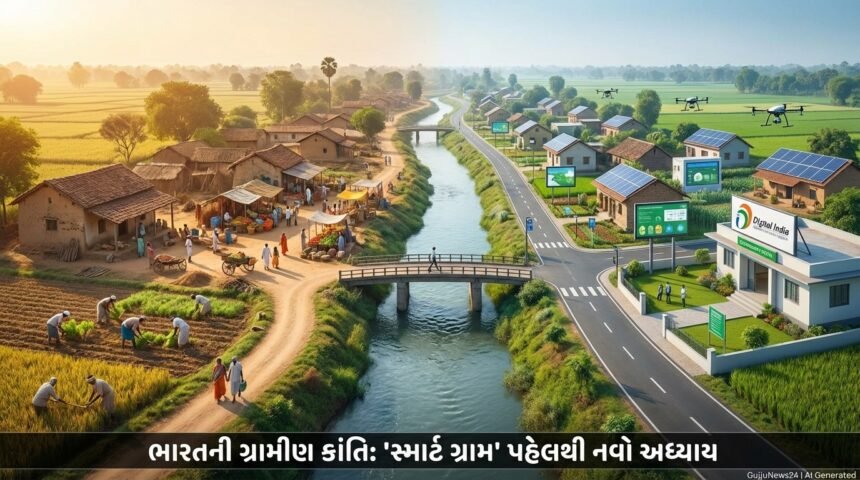 ભારતની ગ્રામીણ ક્રાંતિ: 'સ્માર્ટ ગ્રામ' પહેલથી આધુનિકતા અને પડકારોનો સંગમ | India's Smart Village Initiative