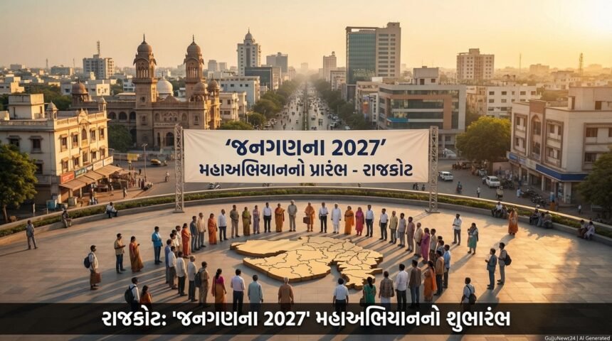 રાજકોટમાં 'જનગણના 2027' મહાઅભિયાનનો પ્રારંભ: શહેરના ભવિષ્યનો રોડમેપ બનશે આંકડાકીય આધાર