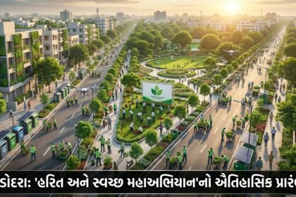 વડોદરામાં 'હરિત અને સ્વચ્છ વડોદરા મહાઅભિયાન'નો પ્રારંભ: ગ્રીન ઇન્ફ્રાસ્ટ્રક્ચર અને સ્માર્ટ વેસ્ટ મેનેજમેન્ટનો નવો યુગ