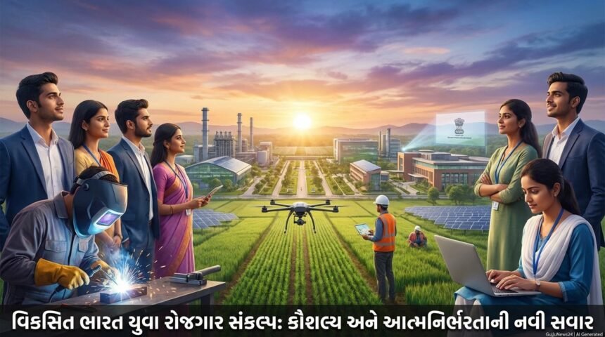 વિકસિત ભારત યુવા રોજગાર સંકલ્પ: દેશભરમાં યુવાનો માટે કૌશલ્ય, રોજગાર અને આત્મનિર્ભરતાનું નવલું પ્રભાત | India Youth Employment Initiative